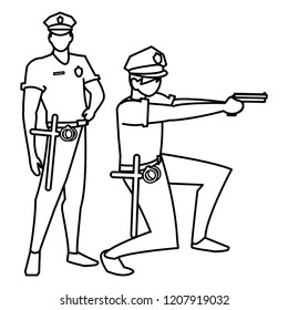 avatar policemen design