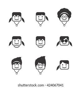 avatar portrait picture icon