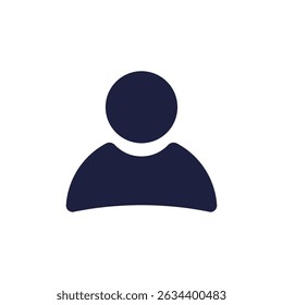 Avatar profil photo icon vector, Person symbol template sign