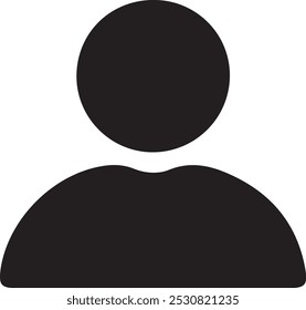 Vektorgrafik des Avatar-Profilsymbols. Stock-Vektorgrafik für Benutzer sozialer Medien 