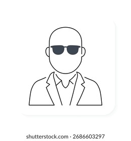 avatar profile interface display for default