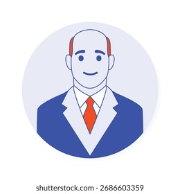 avatar profile interface display for default