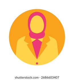 exibição da interface de perfil do avatar para padrão