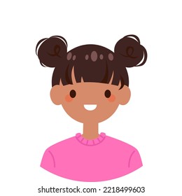 Avatar profile. Vector illustrations for website, social networks, user profile icon