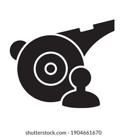 avatar with reffere whistle coaching silhouettes style icon vector illustration design