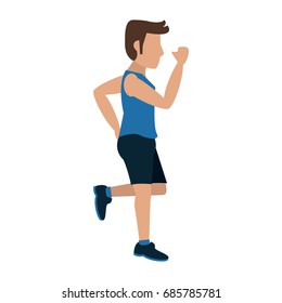avatar running icon image 
