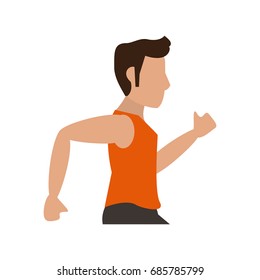 avatar running icon image 