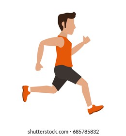 avatar running icon image 