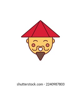 the avatar is suitable for your web, apk or project with a chinese new year theme