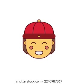 the avatar is suitable for your web, apk or project with a chinese new year theme