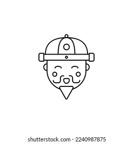 the avatar is suitable for your web, apk or project with a chinese new year theme