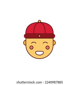 the avatar is suitable for your web, apk or project with a chinese new year theme
