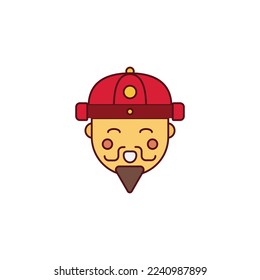the avatar is suitable for your web, apk or project with a chinese new year theme