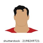 avatar Superman hair style element vector