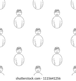 avatar swimmer icon. Element of Avatars icon for mobile concept and web apps. Pattern repeat seamless avatar swimmer icon. Can be used for web and mobile. Premium icon on white background