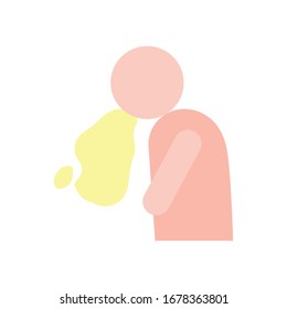 Avatar überträgt flaches Icon-Design der Klinik für medizinische Hygiene-Notfallhilfe und Vektorillustration zum Thema Patiententhematik