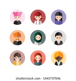 Avatar User Illustration Vector Pack