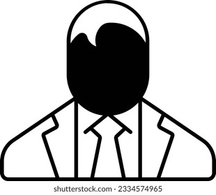 avatar user person account people Glyph