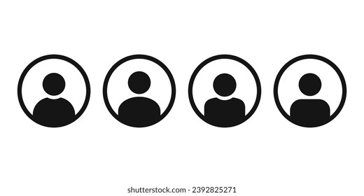 Avatar, user profile, person icon, gender neutral silhouette, profile picture. Suitable for social media profiles, icons, and screensavers.