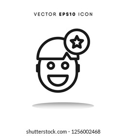 Avatar vector icon