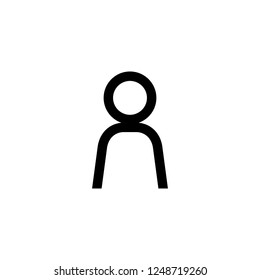 avatar vector icon. avatar sign on white background. avatar icon for web and app