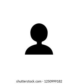 avatar vector icon. avatar sign on white background. avatar icon for web and app