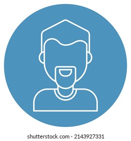 Avatar Vector icon which is suitable for commercial work and easily modify or edit it

