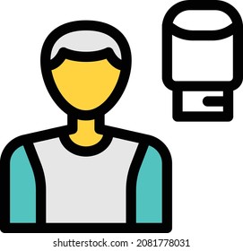 ilustración vectorial de avatar aislada en un fondo transparente. iconos vectoriales de color para el concepto o los gráficos web.