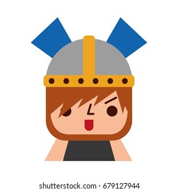 Avatar of a video game warrior