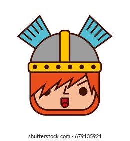 Avatar of a video game warrior