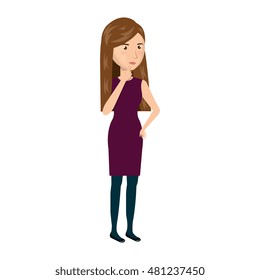 avatar woman cartoon