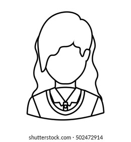 avatar woman cartoon