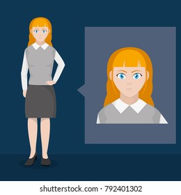Avatar woman design