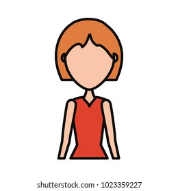 avatar woman icon 