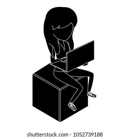 avatar woman icon