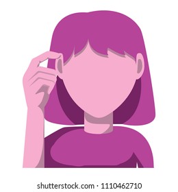 avatar woman icon