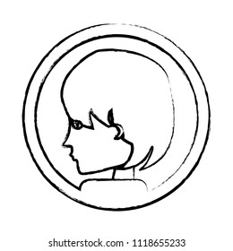 avatar woman icon