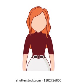 avatar woman icon