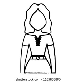 avatar woman icon 