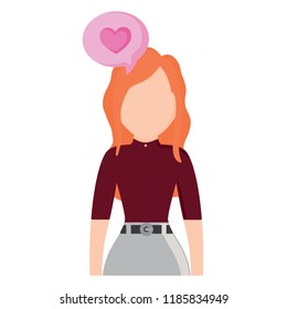 avatar woman icon