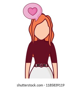 avatar woman icon