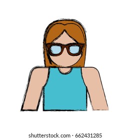 avatar woman icon
