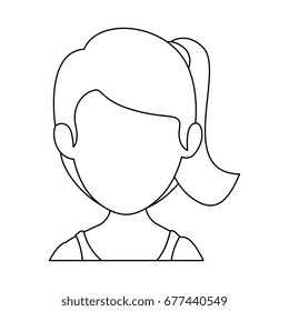 avatar woman icon
