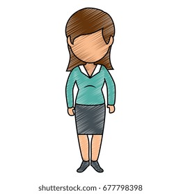 avatar woman icon 