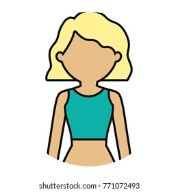 avatar woman icon image