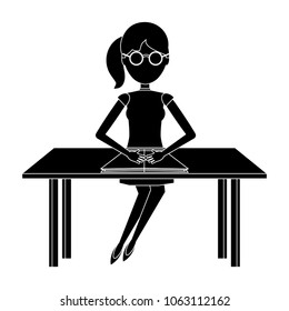 avatar woman studying