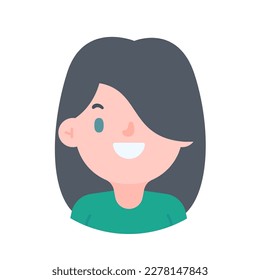 Avatar with a young face pictures of men and women of various nationalities