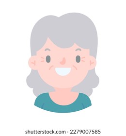 Avatar with a young face pictures of men and women of various nationalities