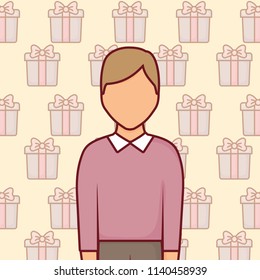 Avatar young man design