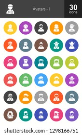 Avatars Filled Icons